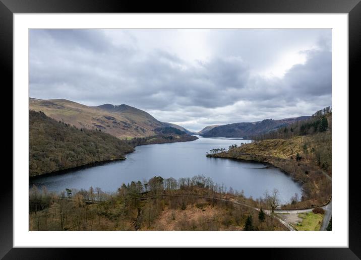 Thirlmere Views Framed Mounted Print by Apollo Aerial Photography
