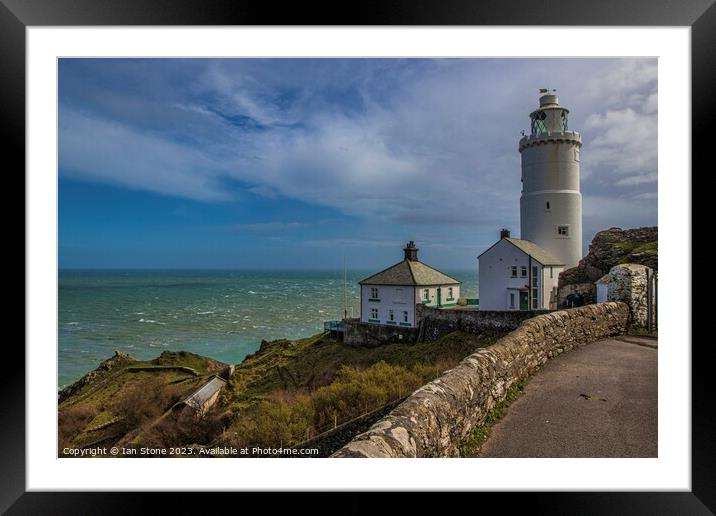 Start Point Lighthouse  Framed Mounted Print by Ian Stone