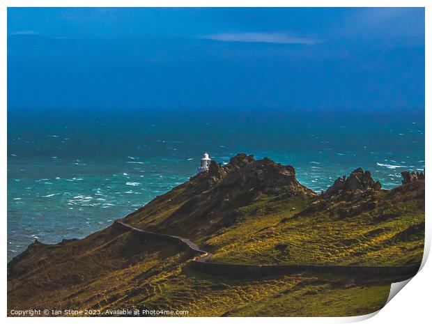Majestic Start Point Lighthouse Print by Ian Stone