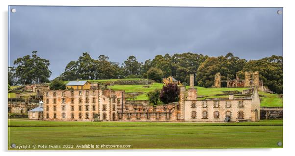 Port Arthur - Tasmania Acrylic by Pete Evans