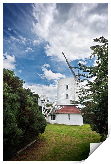 Thorpness Windmill Print by Stephen Mole