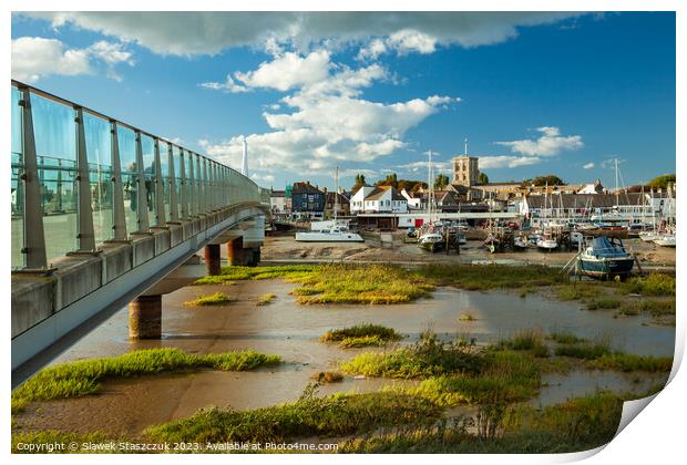 Adur View Print by Slawek Staszczuk