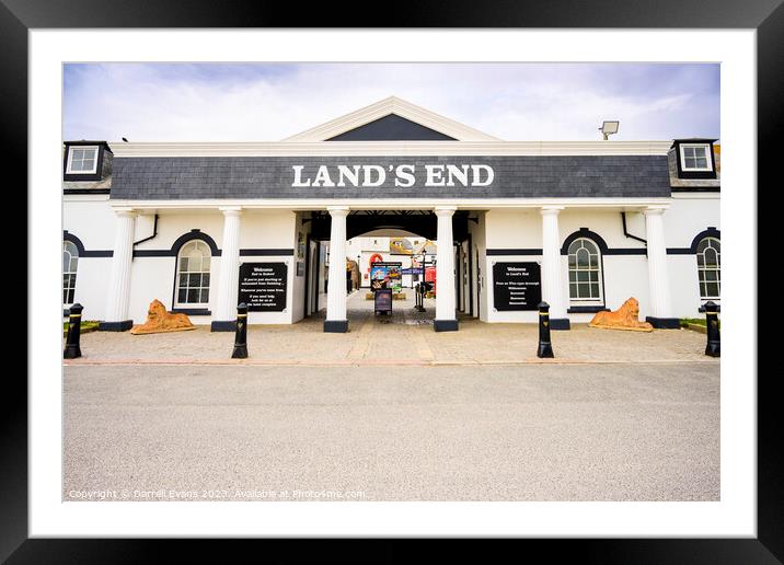 Land's End Framed Mounted Print by Darrell Evans