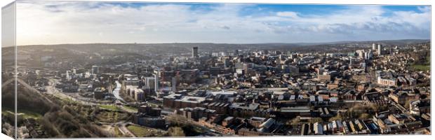 Sheffield City Views Canvas Print by Apollo Aerial Photography
