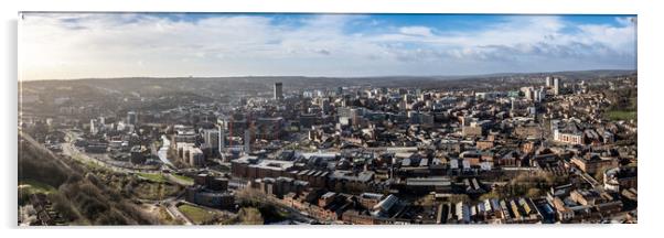 Sheffield City Views Acrylic by Apollo Aerial Photography