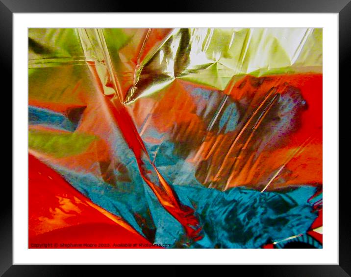 Abstract 225 Framed Mounted Print by Stephanie Moore