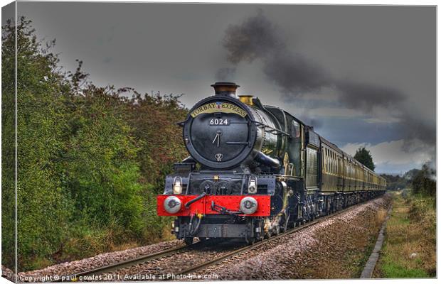 The Age of Steam. Canvas Print by paul cowles