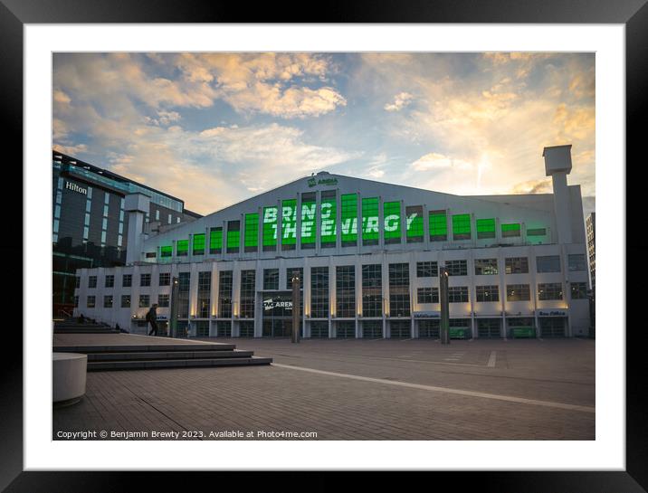 Wembley Arena  Framed Mounted Print by Benjamin Brewty