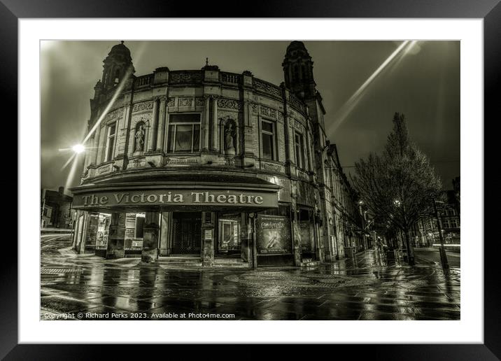 Victoria Theatre Halifax Framed Mounted Print by Richard Perks