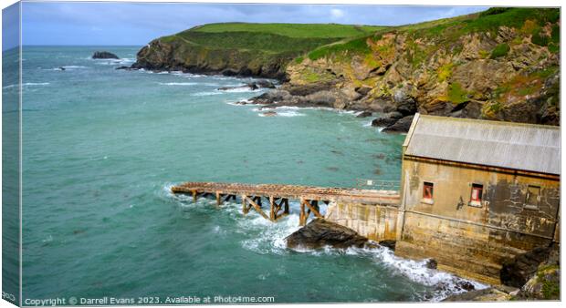 Old lifeboat station  Canvas Print by Darrell Evans