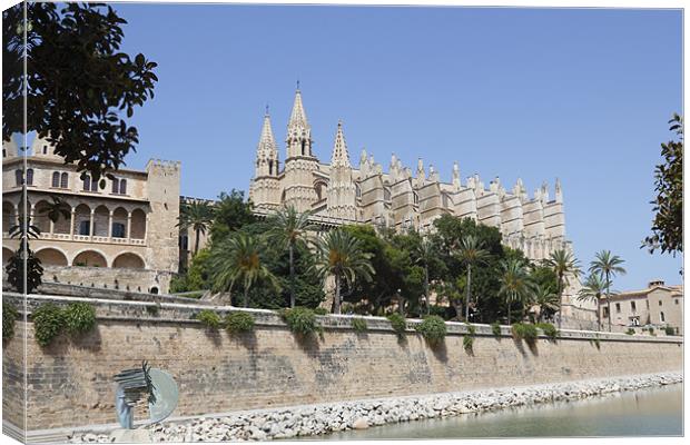 Palma Cathedral Canvas Print by Kevin Tate