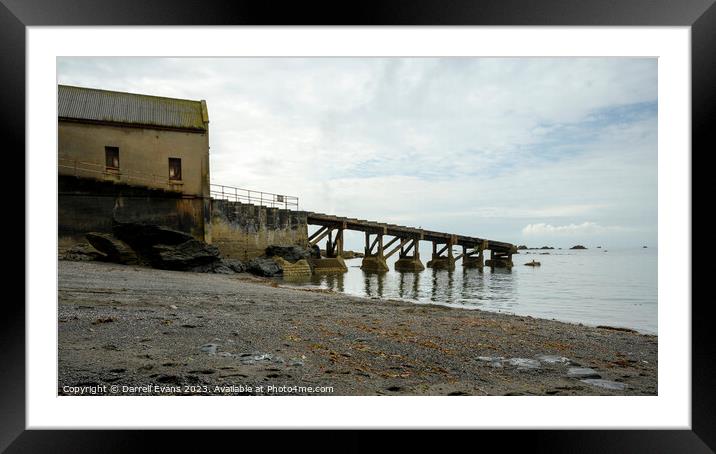 Lifeboat station  Framed Mounted Print by Darrell Evans