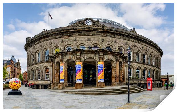 Iconic Corn Exchange of Leeds Print by Tim Hill