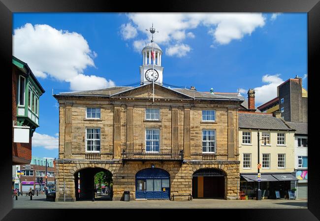 Old Town Hall, Pontefract  Framed Print by Darren Galpin