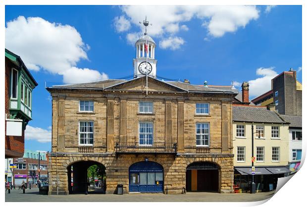 Old Town Hall, Pontefract  Print by Darren Galpin