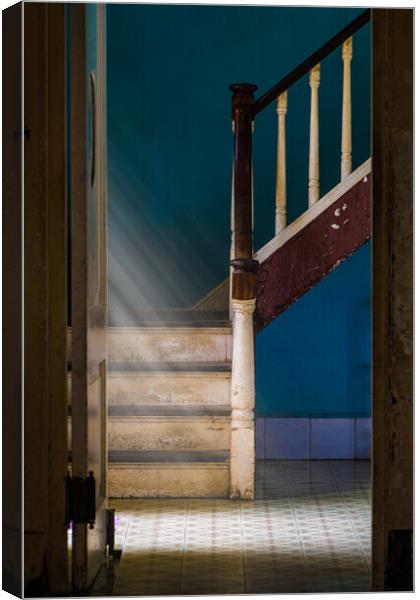 The Stairs Canvas Print by Chris Lord