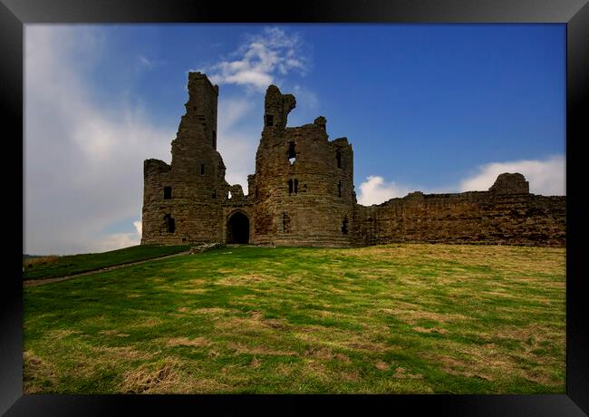 Dunstanburgh Castle Framed Print by Steve Smith