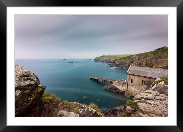 Abandoned Beauty at Lizard Point Framed Mounted Print by Matthew Grey