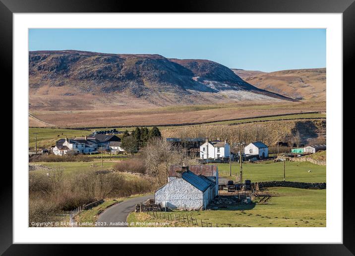 Early Spring Morning at Langdon Beck, Teesdale Framed Mounted Print by Richard Laidler