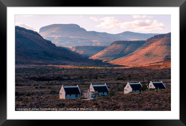 Rest camp , Karoo National Park Framed Mounted Print by Adrian Turnbull-Kemp