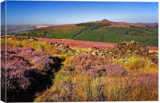 Win Hill Canvas Print by Darren Galpin