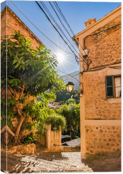 Fornalutx, Mallorca Spain Canvas Print by Alex Winter