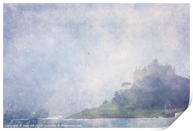 St Michael's Mount 1 Print by Jean Gill