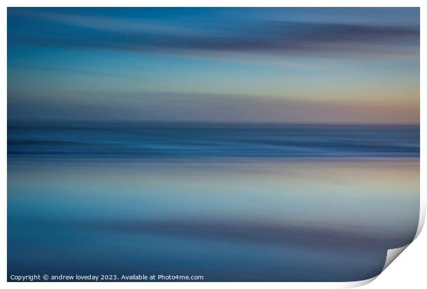 cromer reflections ICM Print by andrew loveday