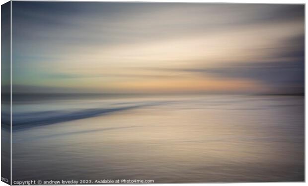 ICM clouds Canvas Print by andrew loveday