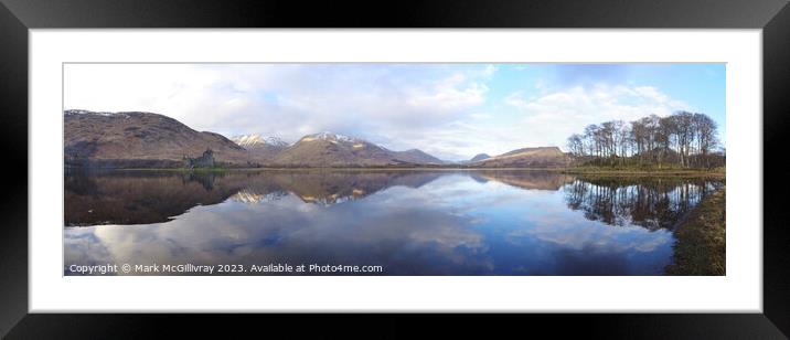 Kilchurn Castle and Loch Awe Framed Mounted Print by Mark McGillivray