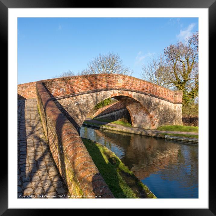 Rainbow Bridge, Foxton Locks, Leicestershire Framed Mounted Print by Photimageon UK