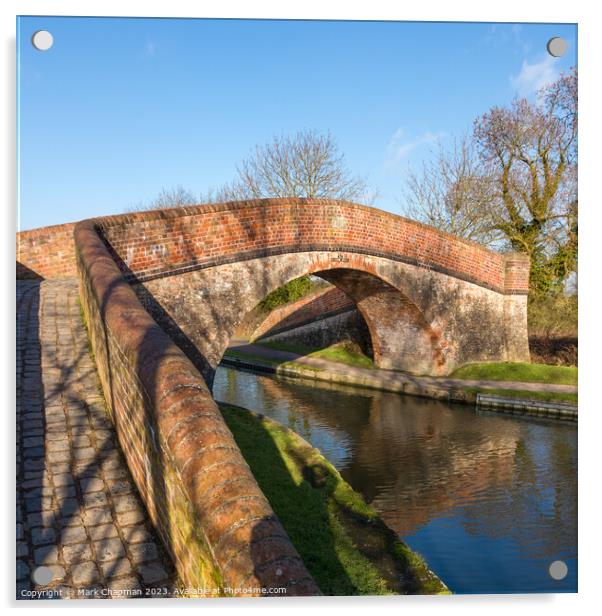 Rainbow Bridge, Foxton Locks, Leicestershire Acrylic by Photimageon UK