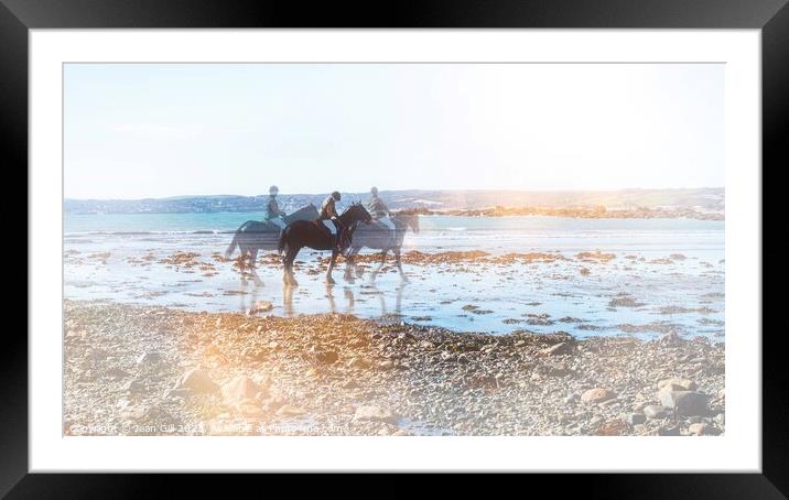 Fusion, Marazion Beach, Cornwall Framed Mounted Print by Jean Gill