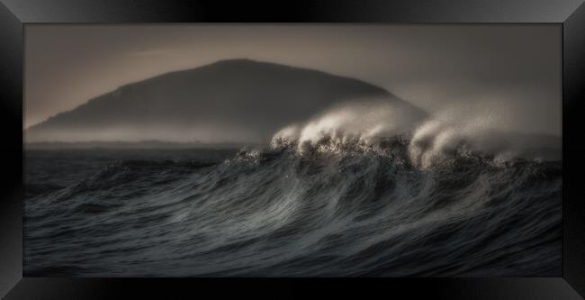 The Wave Framed Print by Pete Evans