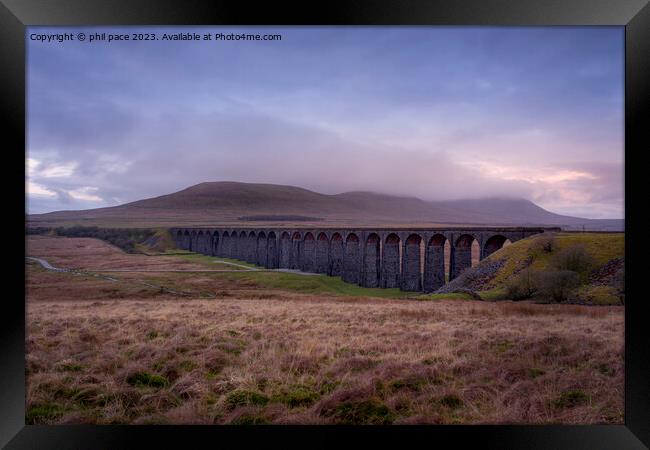 Ribblehead Viaduct Framed Print by phil pace