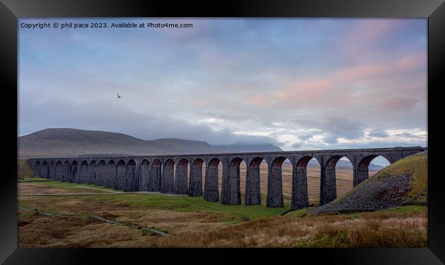 Ribblehead Viaduct Framed Print by phil pace