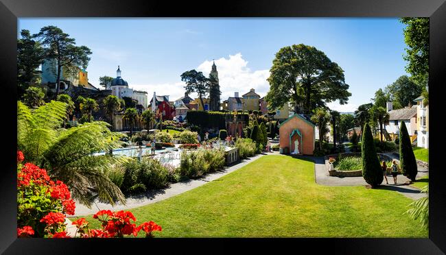 Portmeirion, Gwynedd, North Wales Framed Print by Tim Hill