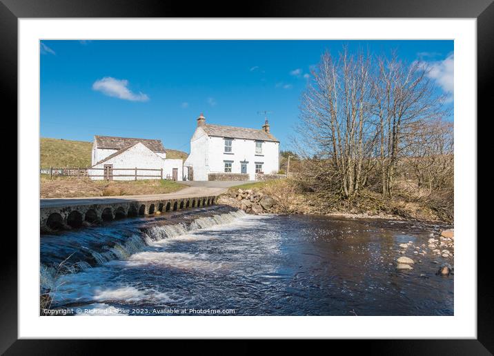 Beck Foot Farm, Teesdale Framed Mounted Print by Richard Laidler
