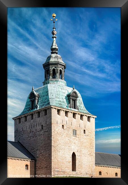 Kalmar Castle Main Tower Framed Print by Antony McAulay
