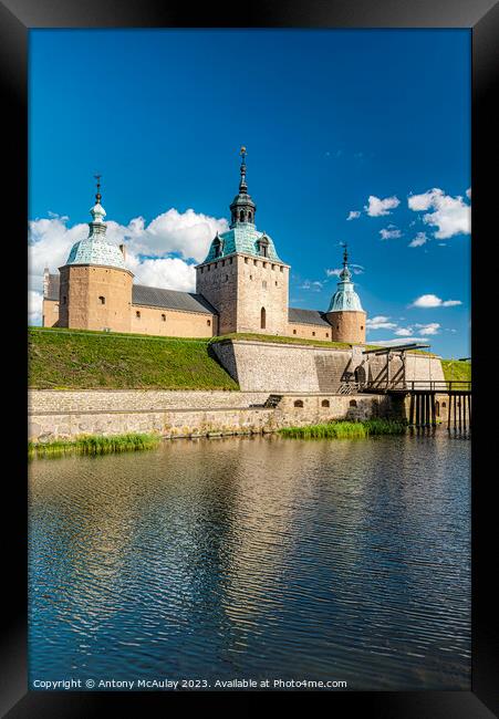 Kalmar Castle Framed Print by Antony McAulay