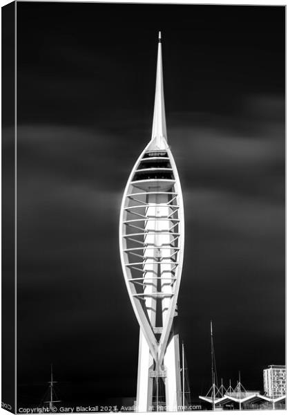 Spinnaker Tower Portsmouth Canvas Print by Gary Blackall