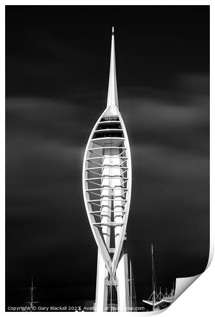 Spinnaker Tower Portsmouth Print by Gary Blackall