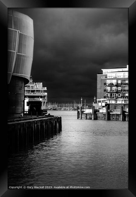 Portsmouth Ferry Framed Print by Gary Blackall