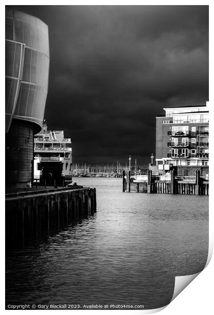 Portsmouth Ferry Print by Gary Blackall