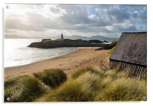 Ynys Llanddwyn, Anglesey Acrylic by Andrew Kearton