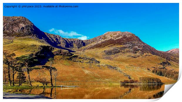 Buttermere Print by phil pace