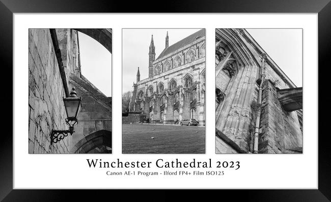 Winchester Cathedral 2023 Framed Print by Stephen Young