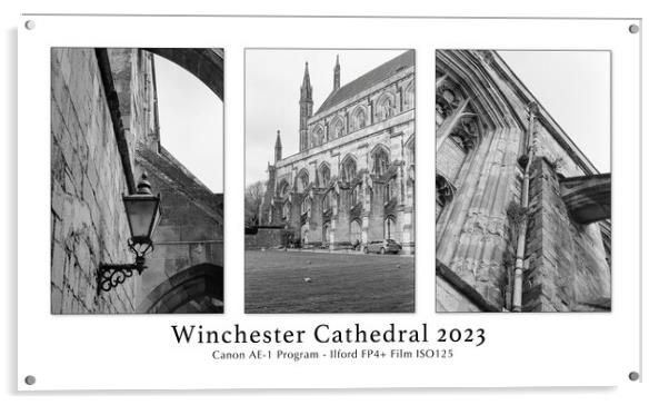 Winchester Cathedral 2023 Acrylic by Stephen Young