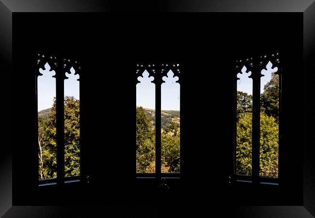 Windows with a View Framed Print by Glen Allen