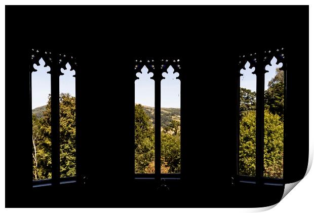 Windows with a View Print by Glen Allen